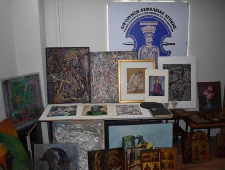 Police dismantle criminal ring selling forged artworks