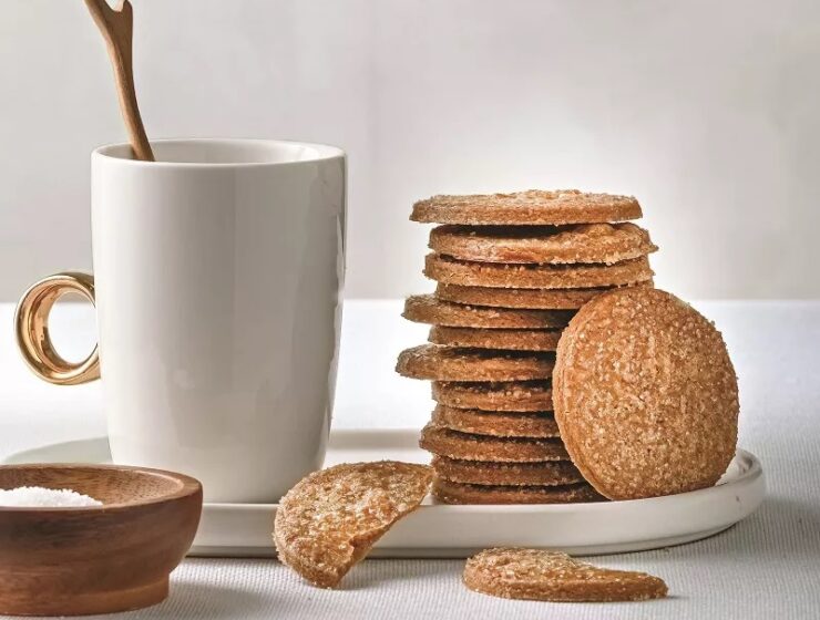cookies biscuits and coffee