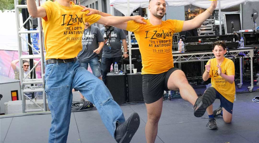 Win a Round Trip Flight to Greece: Scoot to Sponsor 'Zorba 'Til You Drop' Dance Competition at Antipodes Festival