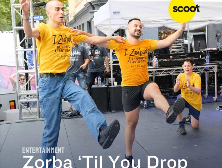 Win a Round Trip Flight to Greece: Scoot to Sponsor 'Zorba 'Til You Drop' Dance Competition at Antipodes Festival
