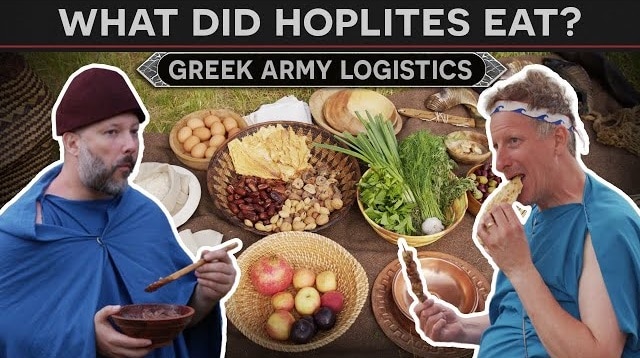 what Did Hoplites Eat on Campaign? - Greek Army Logistics DOCUMENTARY