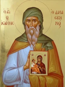 Icon of Saint John of Damascus 