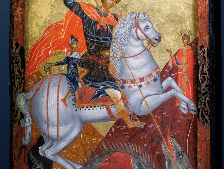 Saint George and the Youth of MytileneRdcd1023