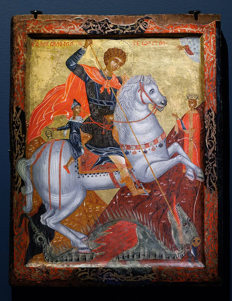 Saint George and the Youth of MytileneRdcd1023