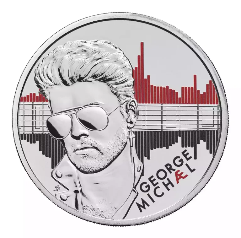 Princess Diana's Friend, George Michael, Featured on New Coins Approved by King Charles