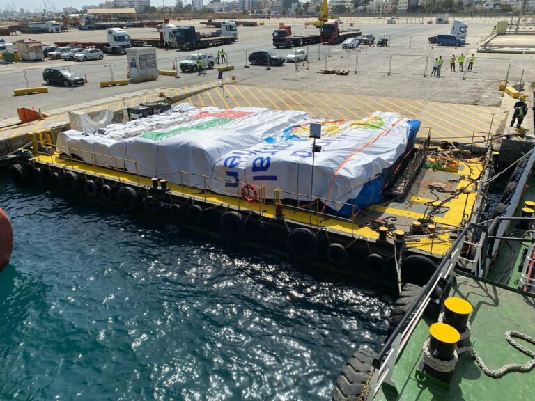 Ship Jennifer to Depart for Gaza with 500 Tonnes of Humanitarian Aid