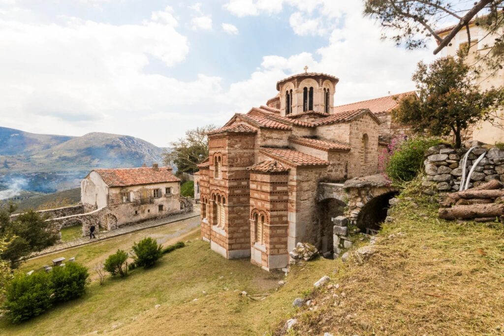 The Monastery of Hosiοs Loukas in Boeotia