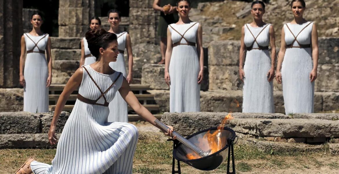 Paris 2024 Olympic Flame to be Lit in Greece, Travel by Ship, and Relay Across France