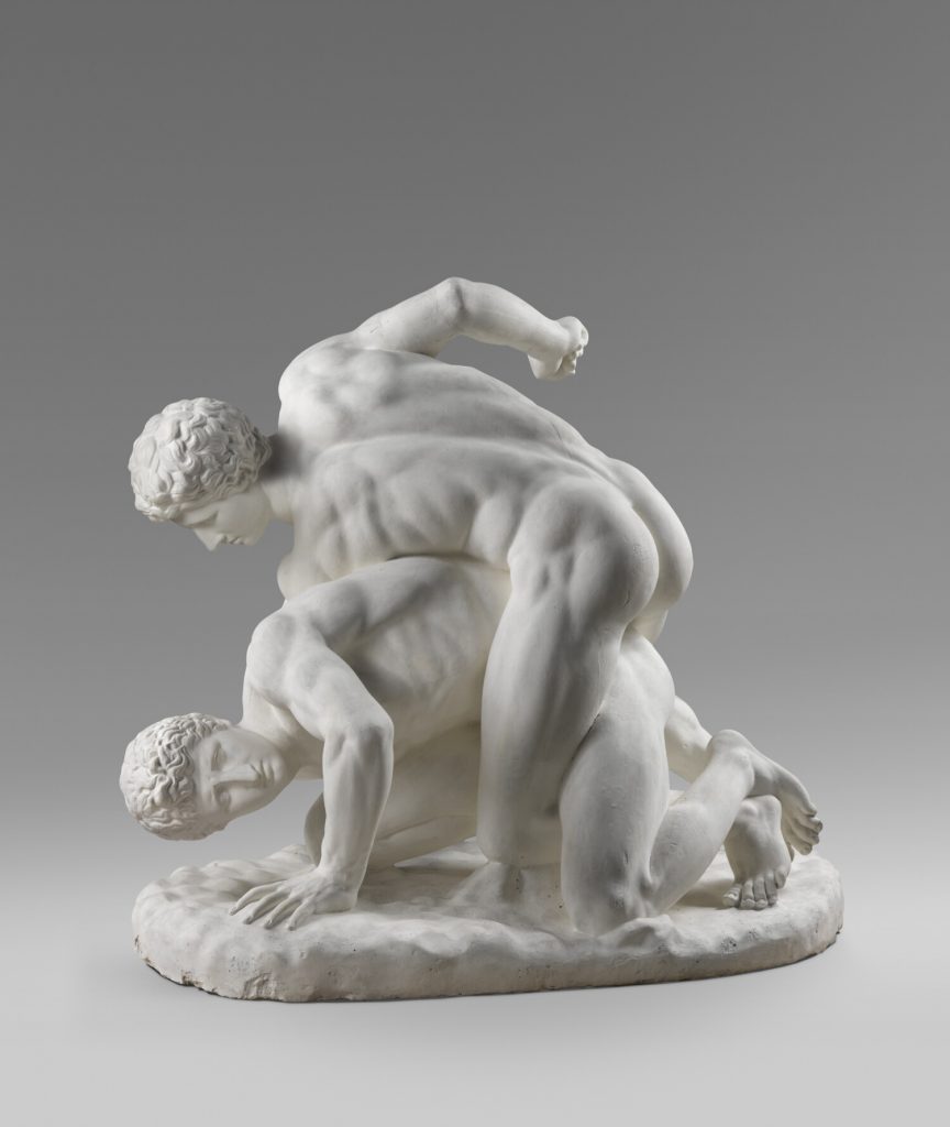 Modern Plaster Medici Wrestlers. © RMN Grand Palais Louvre Museum.

