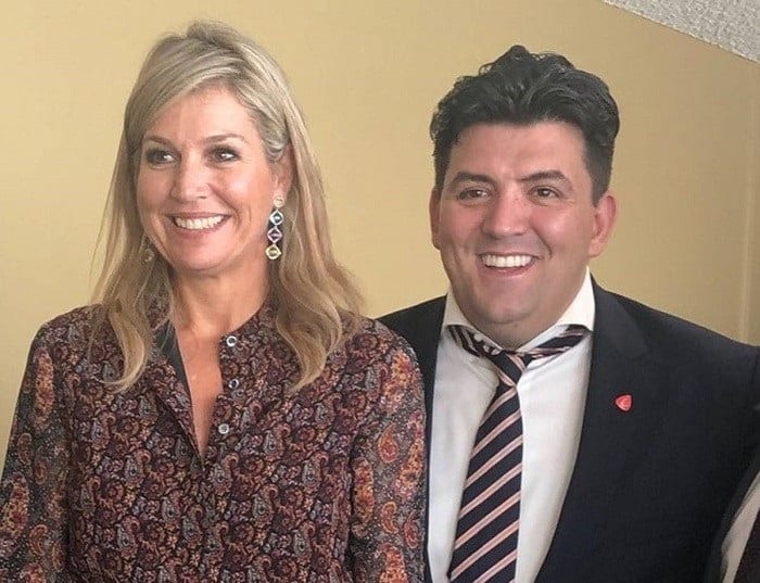 Queen Máxima of the Netherlands and Nazif Destani