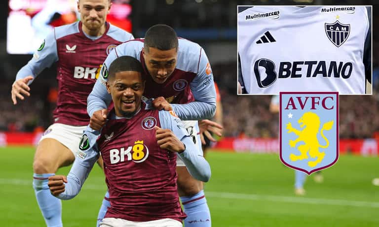 Aston Villa agree the biggest shirt sponsorship deal in their history