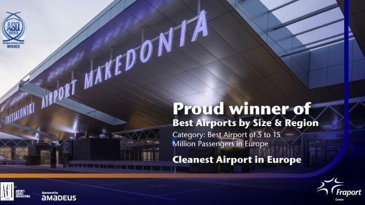 "Macedonia" airport ranks among best in Europe