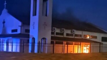 fire, accident, Greek Orthodox Church, Christie Downs, South Australia