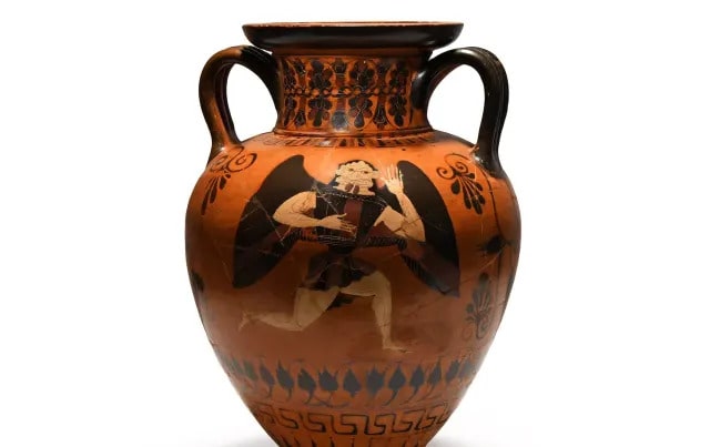A 2,500-year-old Greek vase might fetch a record-breaking price at auction