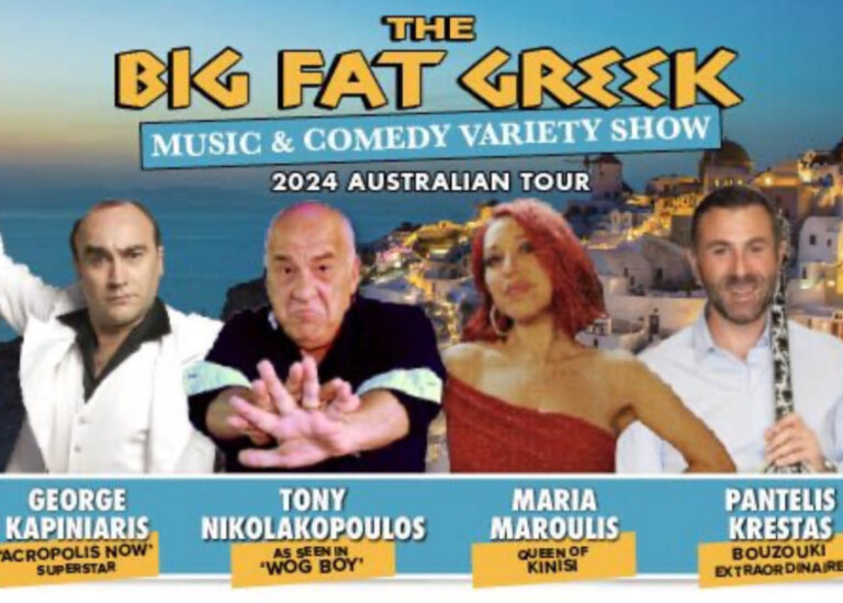 George Kapiniaris and team return with Big Fat Greek Comedy Show