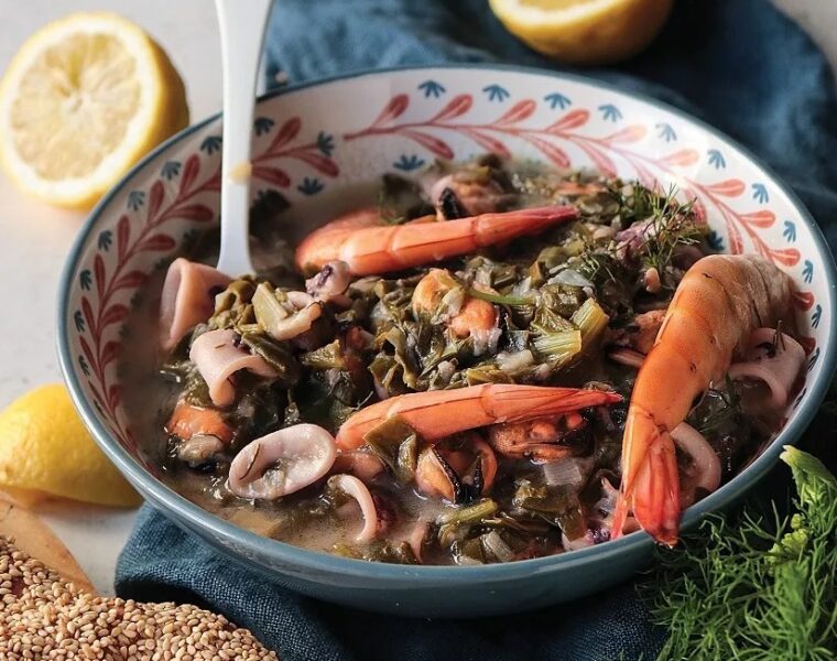 Seafood Fricassee fasting