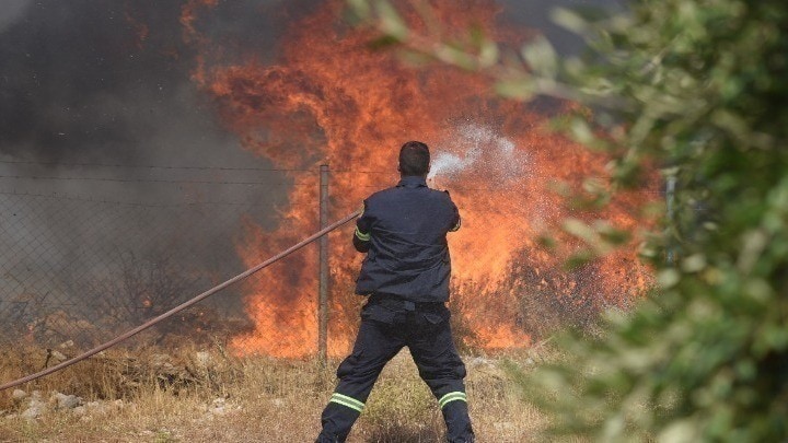Arrest Made for Large Fire in Mavro Kolymbo Area of Lasithi, Crete