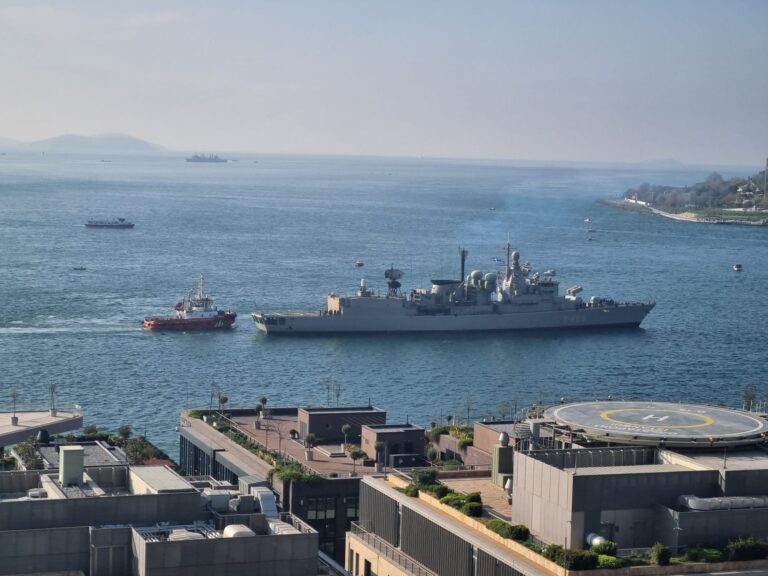 Greek Frigate in the Bosporus Stirs Controversy on Turkish Social Media