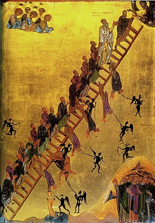 314px The Ladder of Divine Ascent Monastery of St Catherine Sinai 12th century