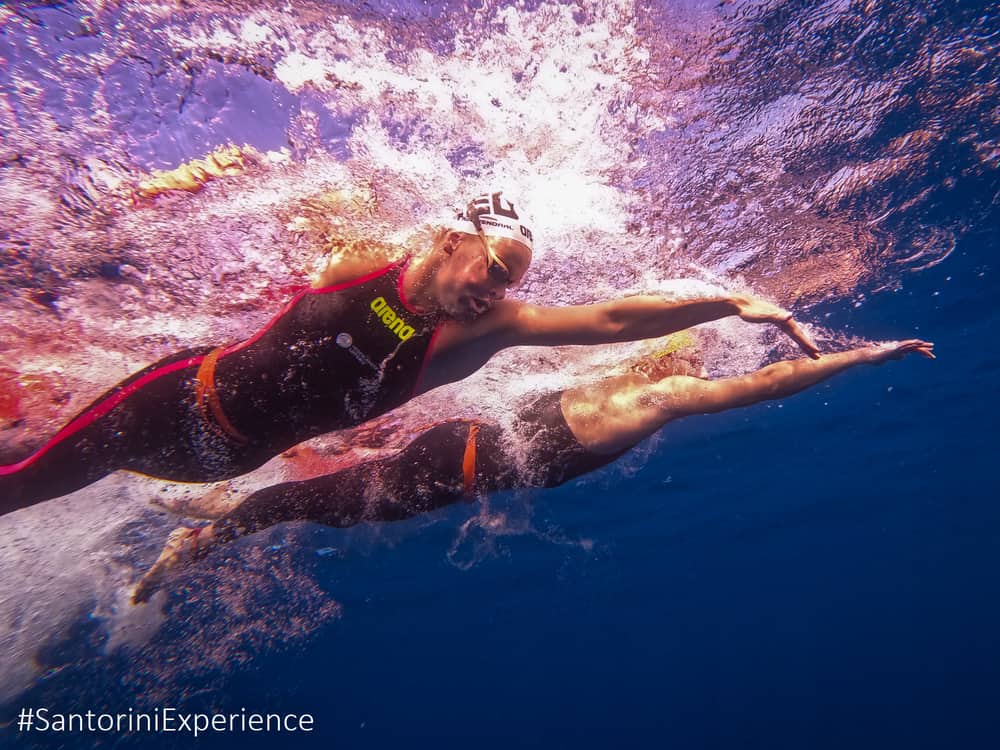 3 Santorini Experience Swimming by Elias Lefas