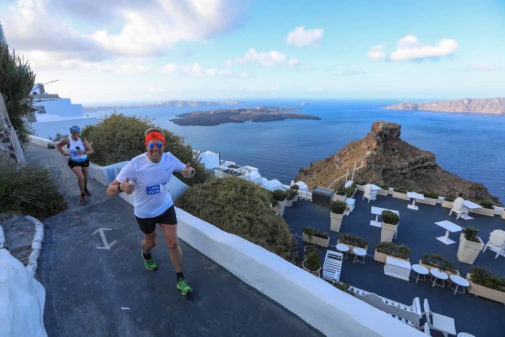 5 Santorini Experience Running by Babis Giritziotis