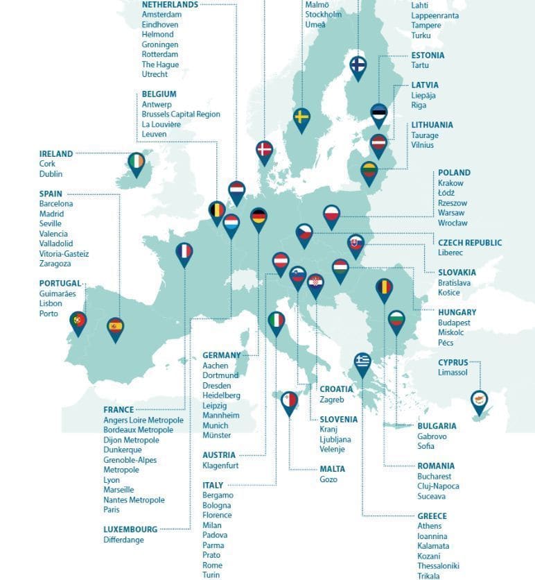 EU missions 100 climate neutral and smart cities