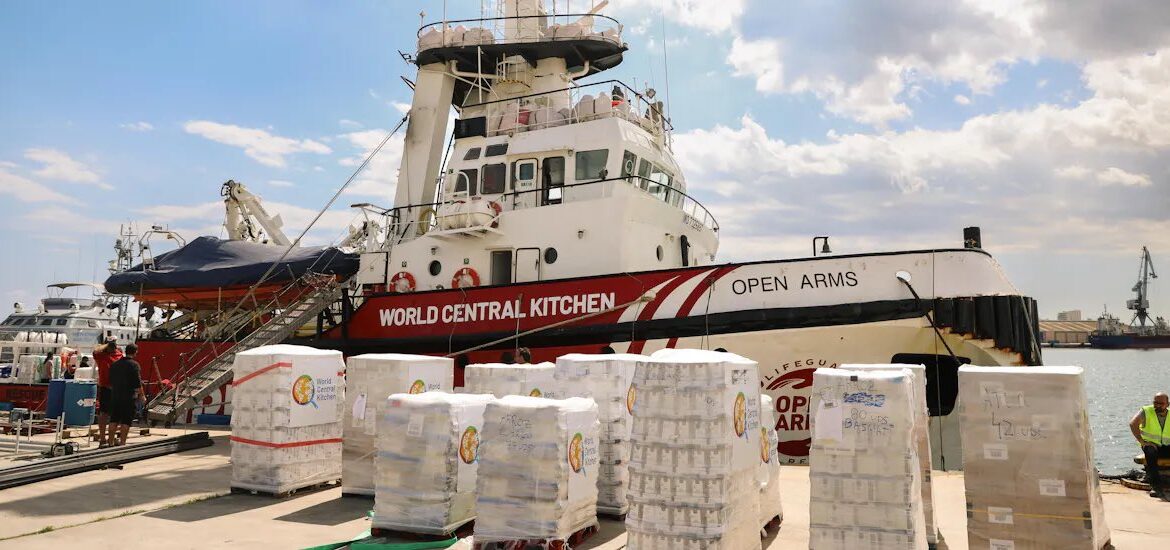 "Cypriot Officials Report 240 Tons of Humanitarian Aid Chartered by World Central Kitchen Turned Back en Route to Gaza Strip"