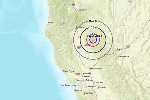7 EARTHQUAKES STRIKE NORTHERN CALIFORNIA