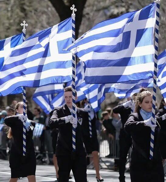 Today #NYC celebrates the 85th annual Greek Independence Day Parade along 5th Avenue