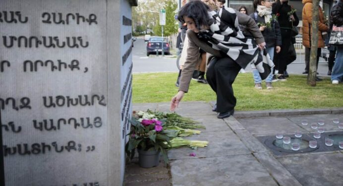Belgian FM honours the memory of Armenian Genocide victims