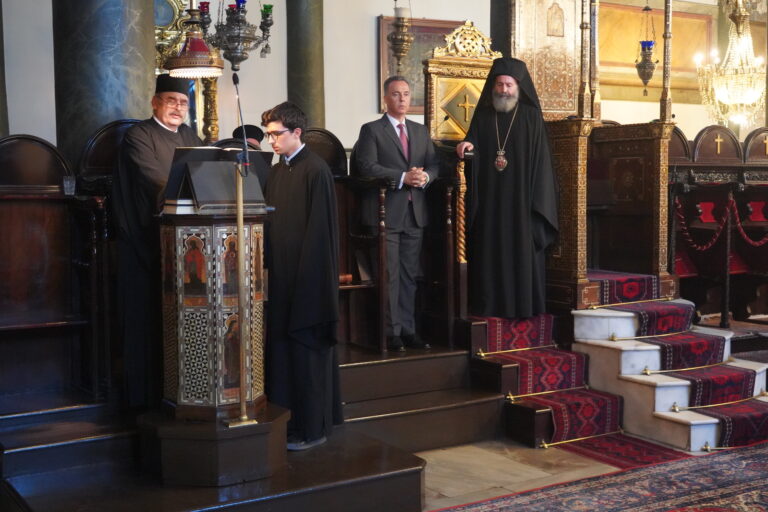 Archbishop Makarios of Australia Officiates at Second Service of the Salutations