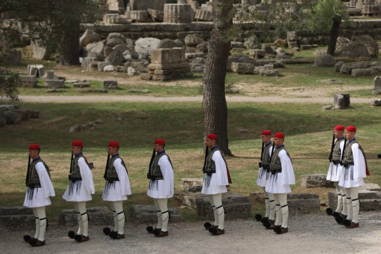 Ancient Olympia Ignites 33rd Olympic Flame for Paris 2024!