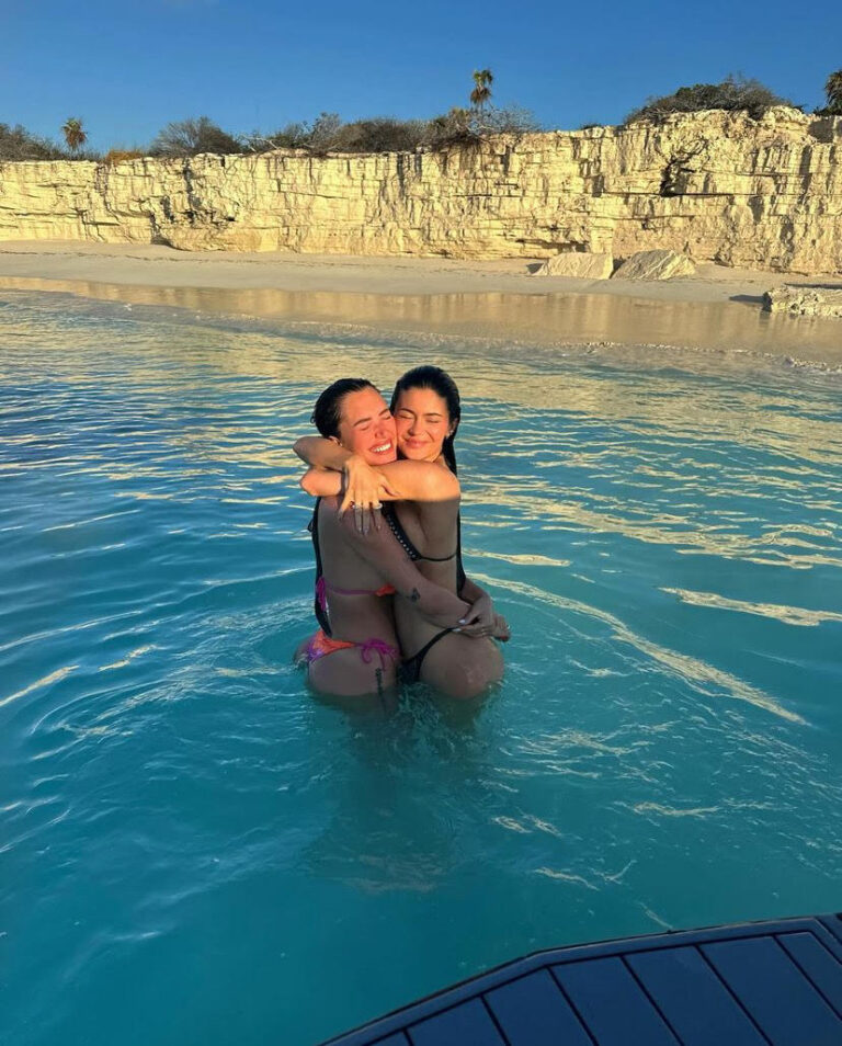 Greek Influencer Stassie Karanikolaou on Holiday with Bestie Kylie Jenner