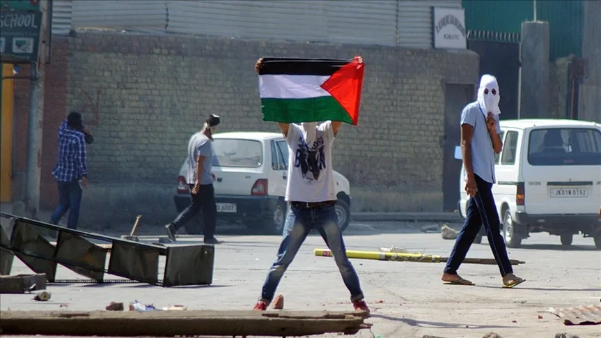 palestine flag kashmir