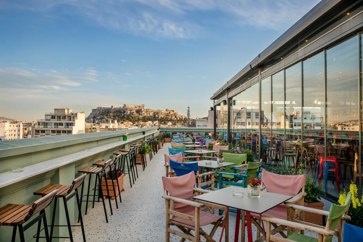 Olympias Rooftop Bar Athens