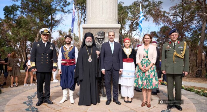 Perth Honours Battle of Crete Heroes with Unveiling of New Memorial