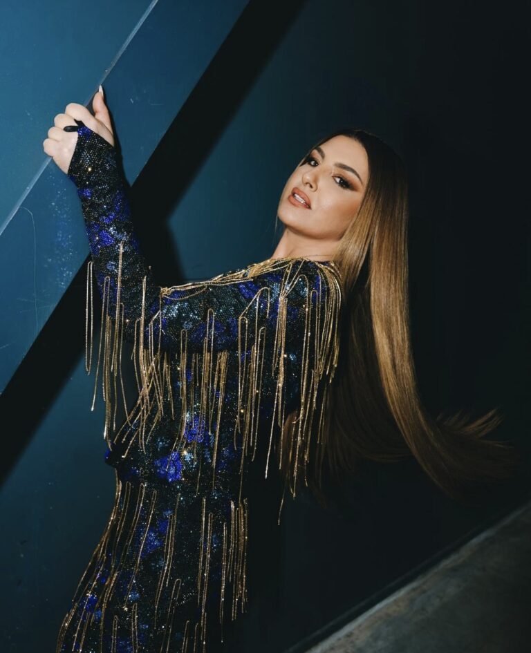 Elena Paparizou Dazzles in Custom Vrettos Vrettakos at Eurovision