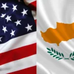 Cyprus American Flag