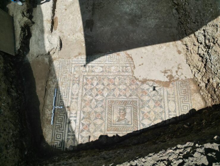 Archaeologists exploring the site of an ancient Greek settlement in southern Turkey unearthed a beautifully preserved mosaic floor dating back to the second century BC.