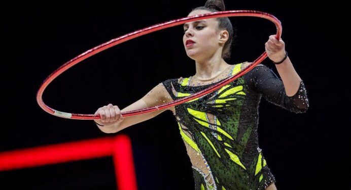 Greek Rhythmic Gymnast Panagiota Lytra Shines in European Cup Finals