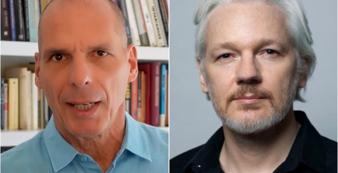 In a recent video, Yanis Varoufakis delivers a powerful address on Julian Assange's release, encapsulating both celebration and critique. Varoufakis champions the hard-fought victory for Assange's freedom while condemning the erosion of journalistic integrity throughout his ordeal.