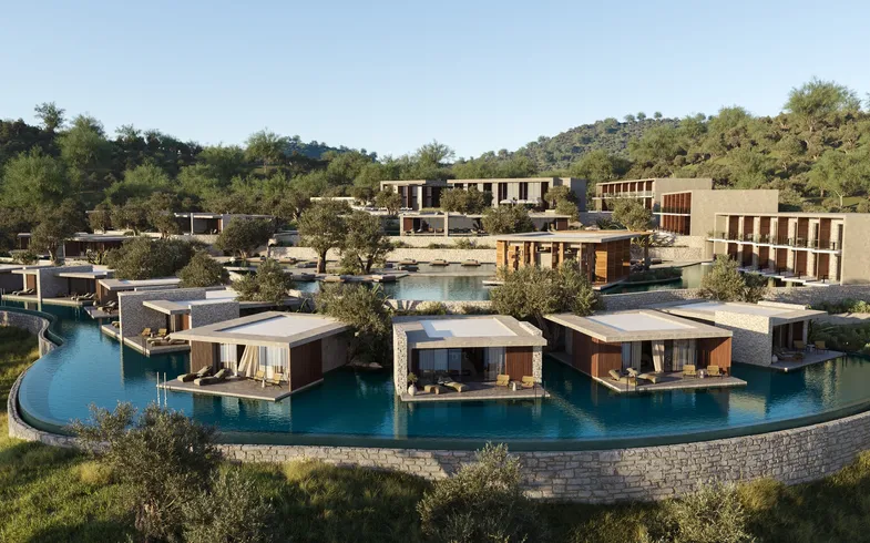 Zakynthos Island is now home to King Jason Zante, a new luxury resort that blends modern architecture with the natural beauty of indigenous olive trees, offering a serene tribute to the power of water.