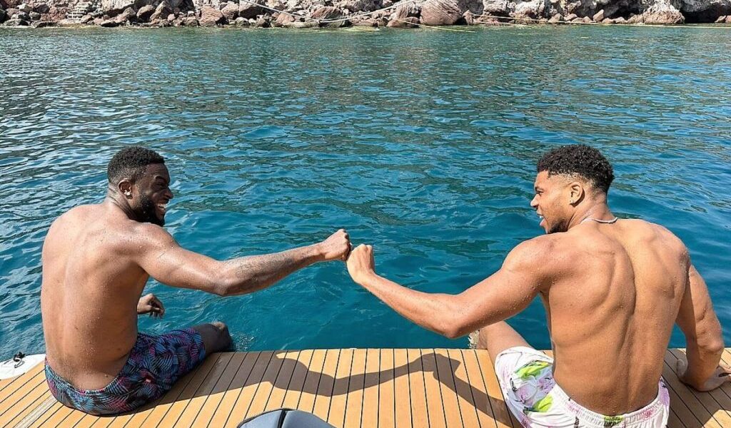 Giannis Antetokounmpo Enjoys Sun-Soaked Getaway In Mykonos With Family