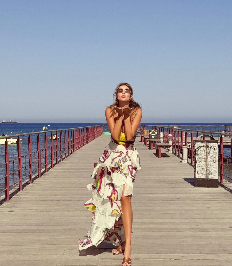 Lebanese TV Presenter Carla Haddad Shares Emotional Post During Trip to Greece