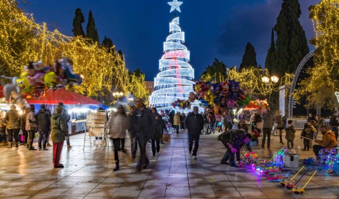 christmas tree athens