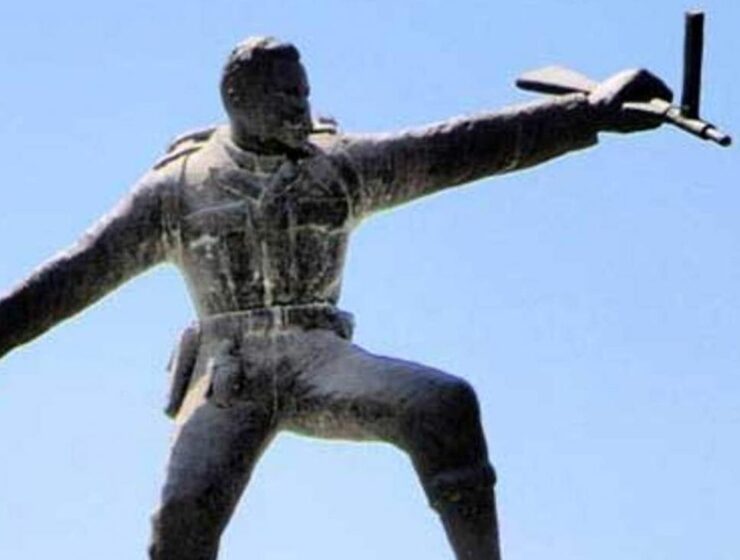 Monument of Savvas Rotsidis in Mammari