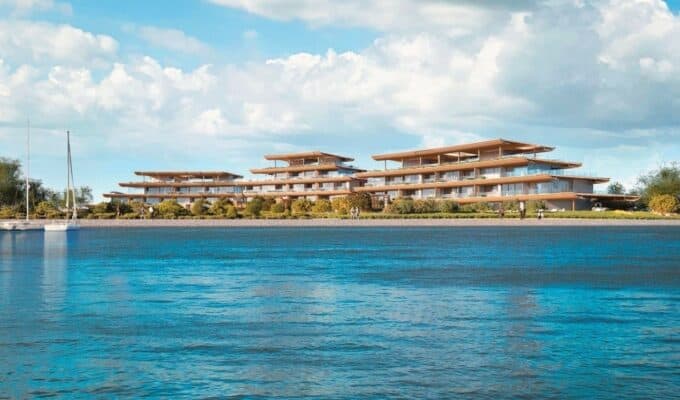 real estate property athens Marina Residences by Kengo Kuma