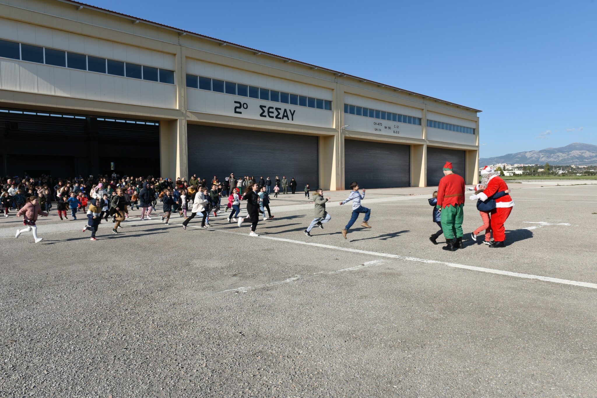 Army Aviation Continues Tradition Of Flying Santa Claus By Helicopter