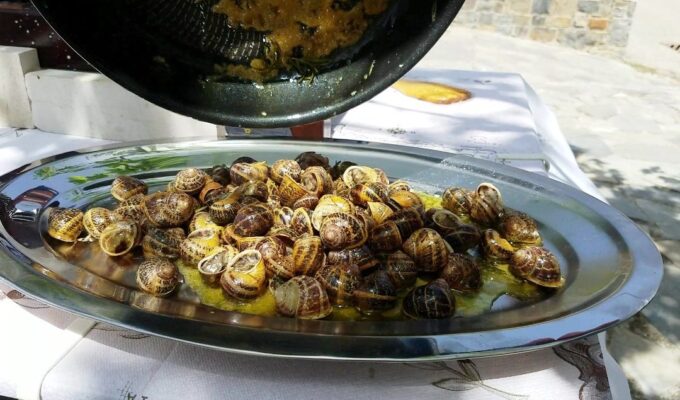 Snails Dish Greek