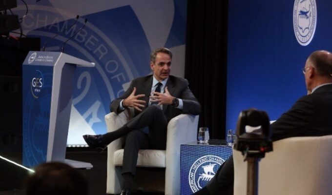 Prime Minister Kyriakos Mitsotakis said in response to a question during an event at the American-Hellenic Chamber of Commerce on Tuesday evening.